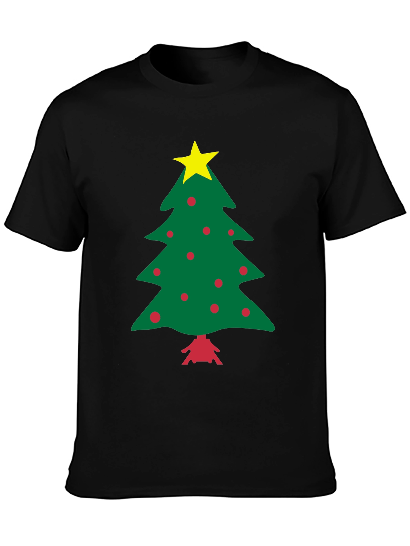 Festive Christmas Tree Graphic Tee