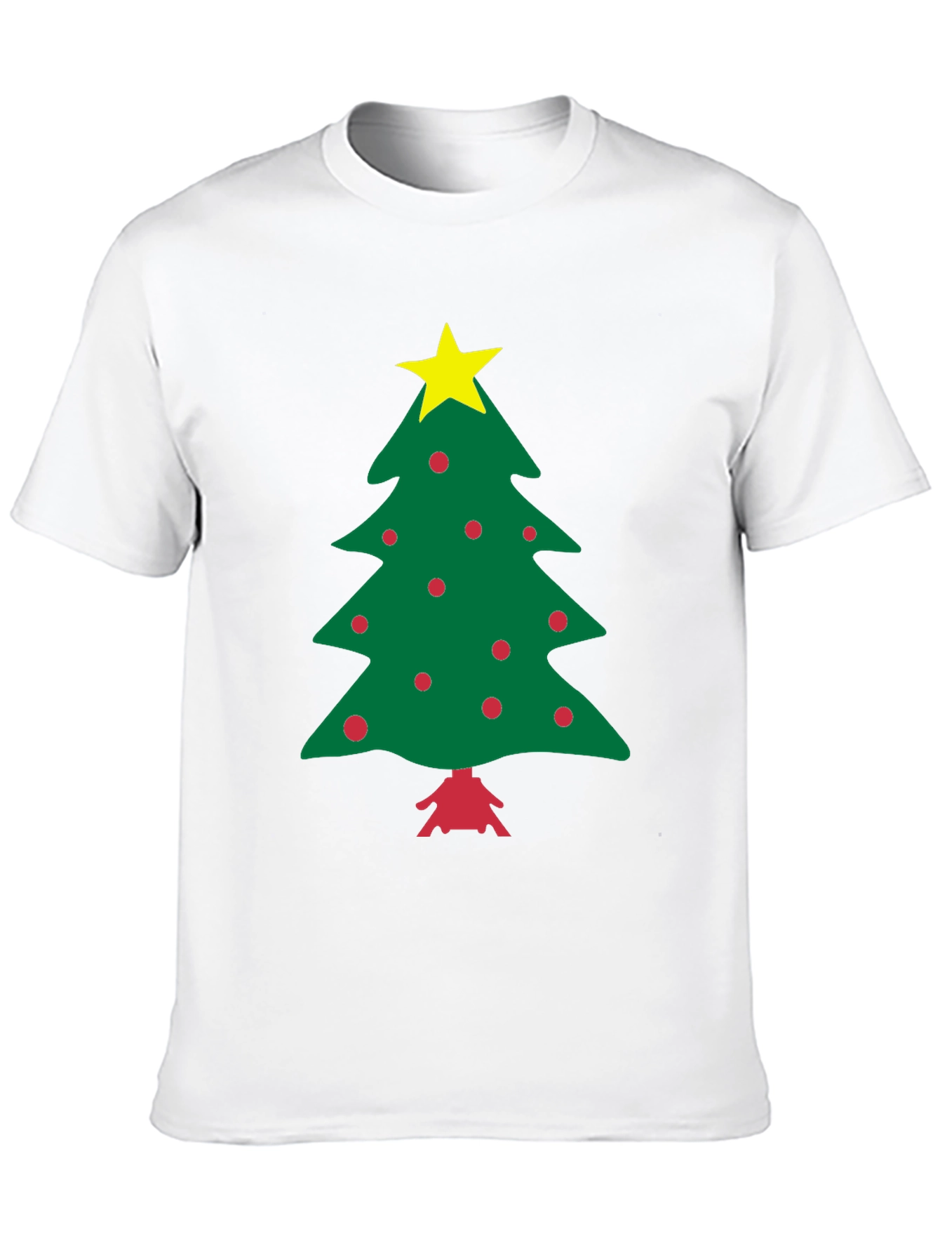 Festive Christmas Tree Graphic Tee