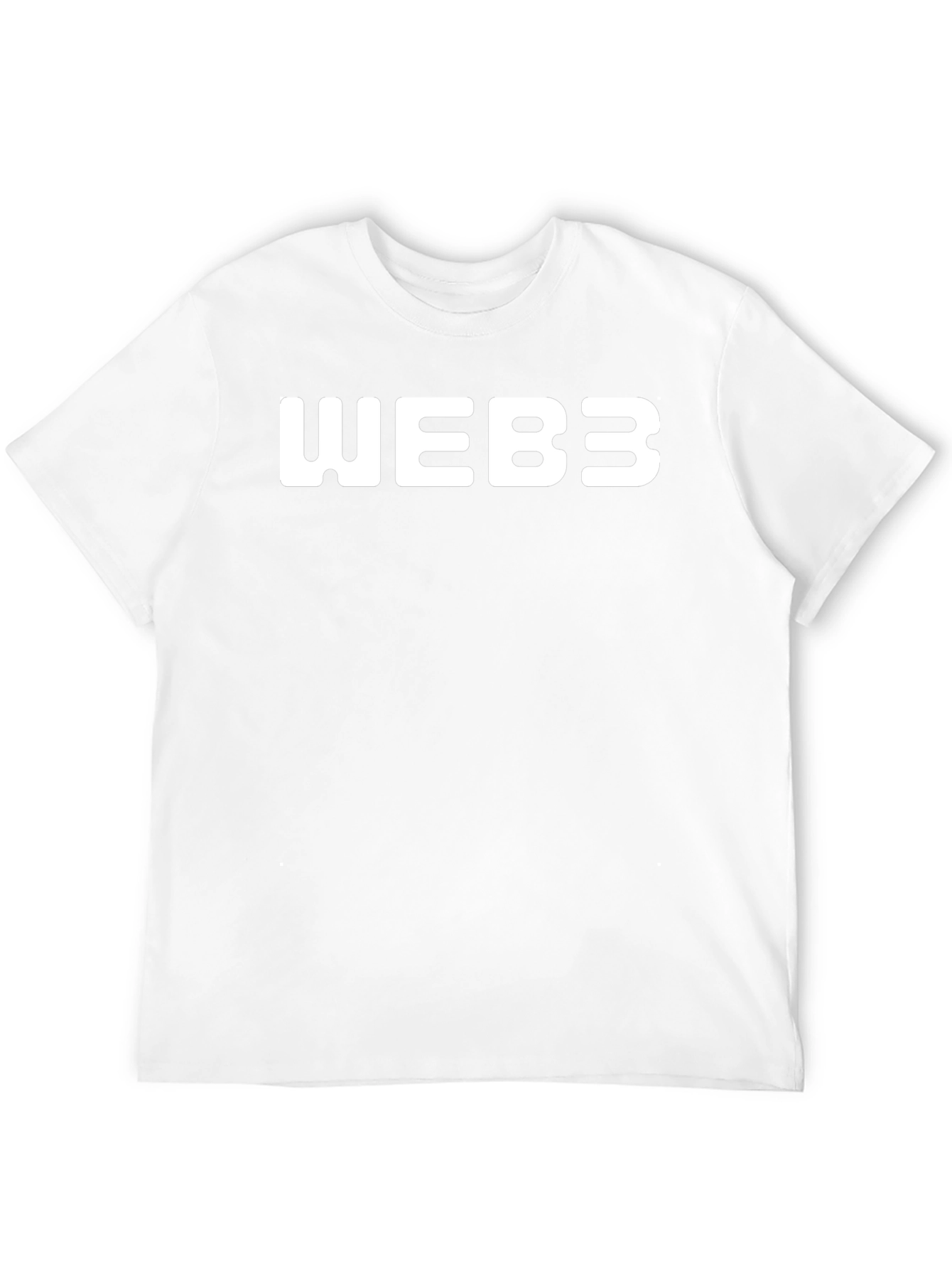 Web3 Black Graphic Tee - Casual Style