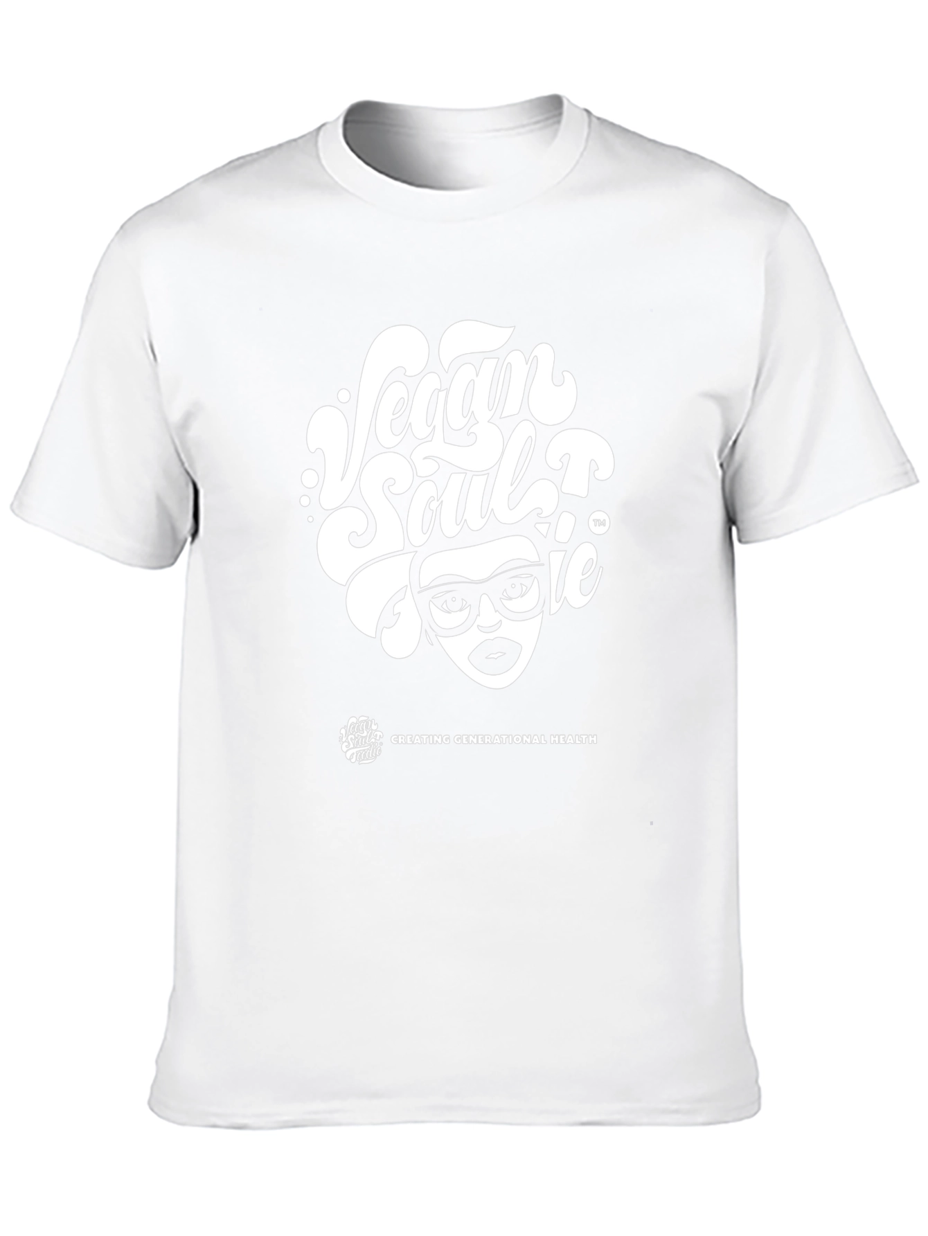 Vegan Soul T-Shirt - Black Graphic Tee