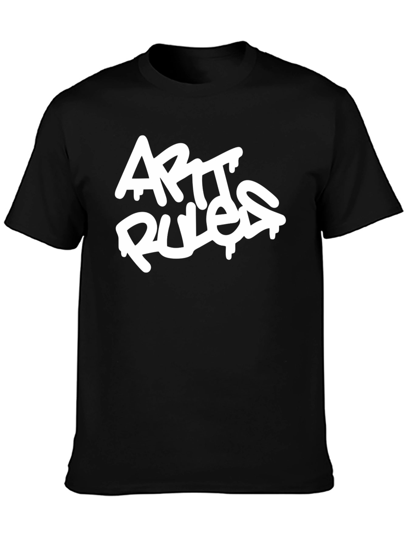 Artist Rules Graphic Black T-Shirt