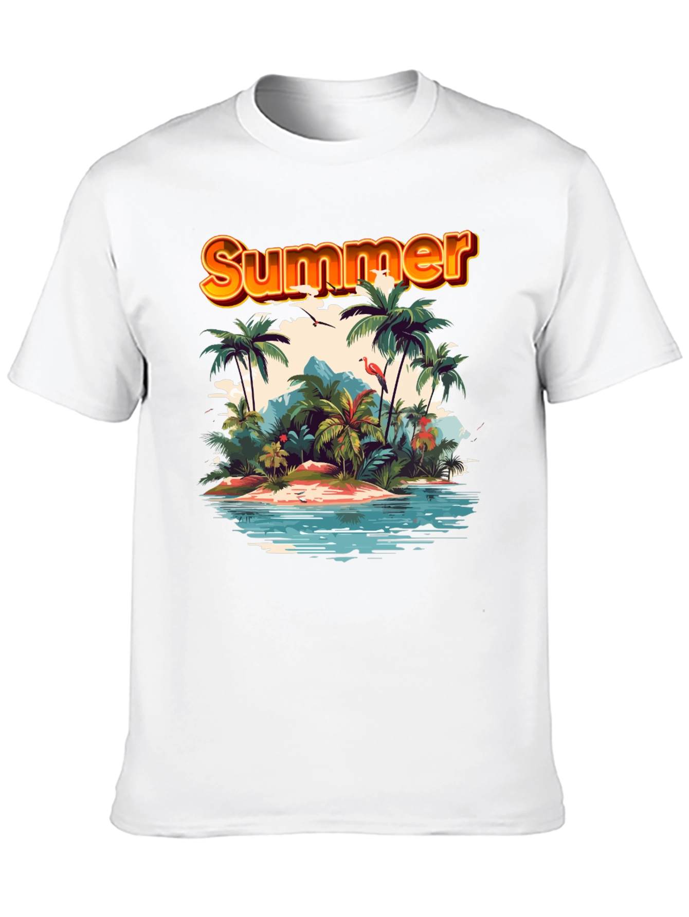 Summer Island Graphic Tee
