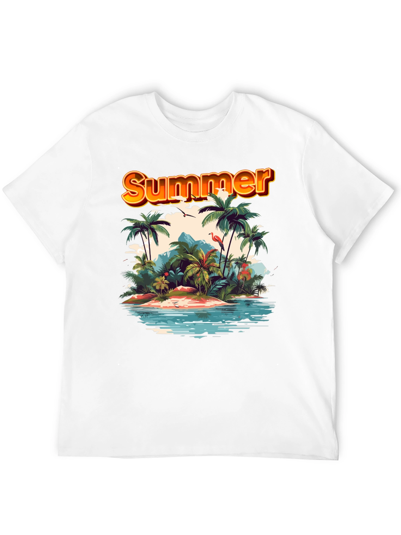 Summer Island Graphic Tee