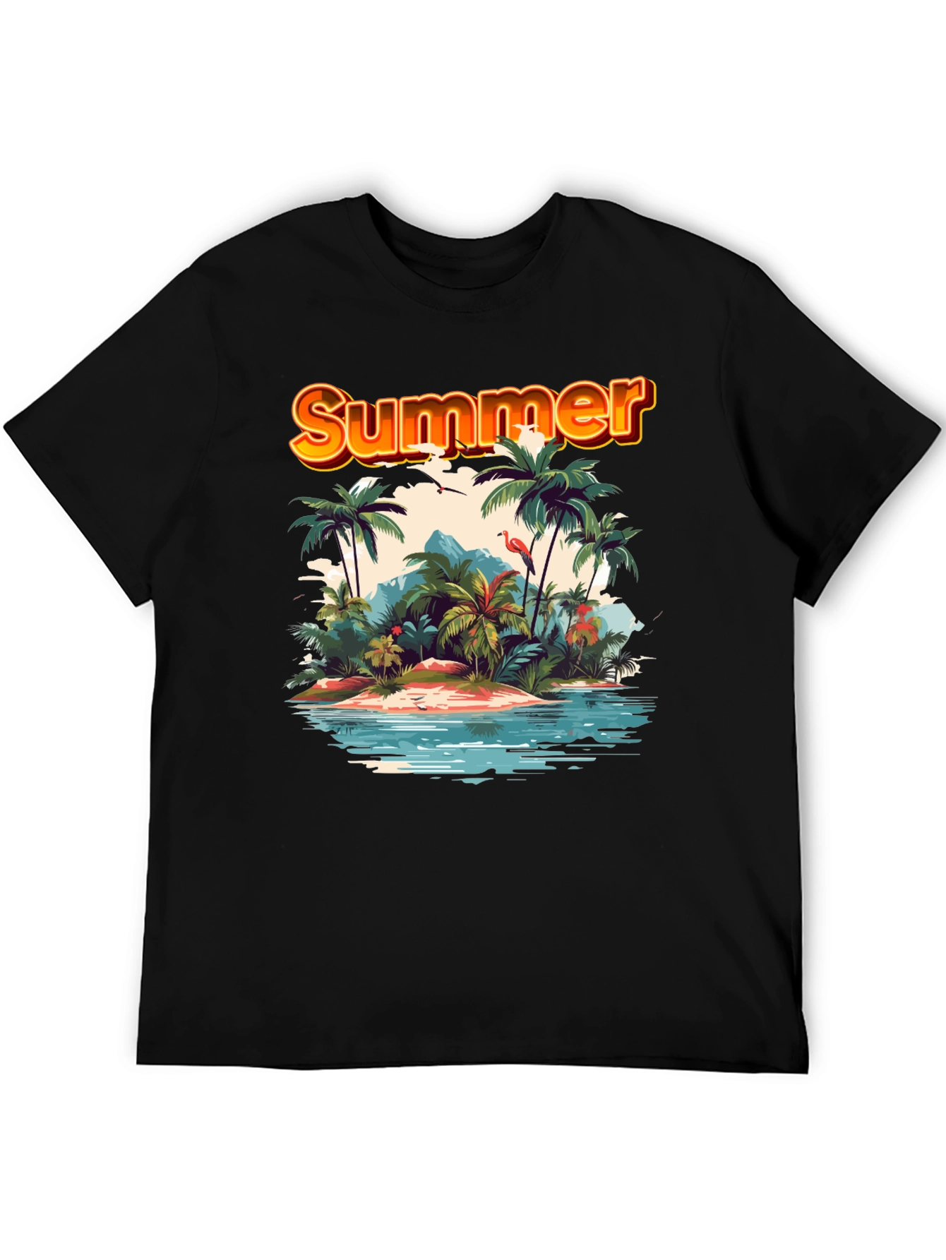 Summer Island Graphic Tee