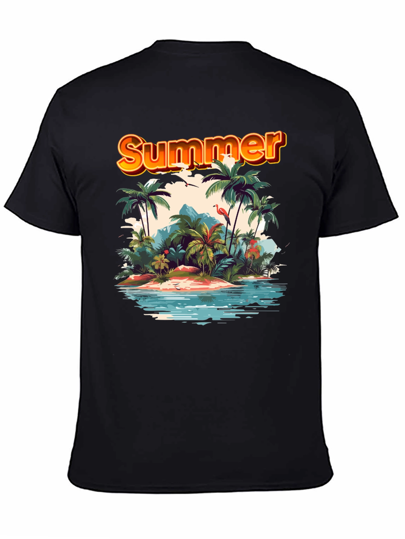 Summer Island Graphic Tee