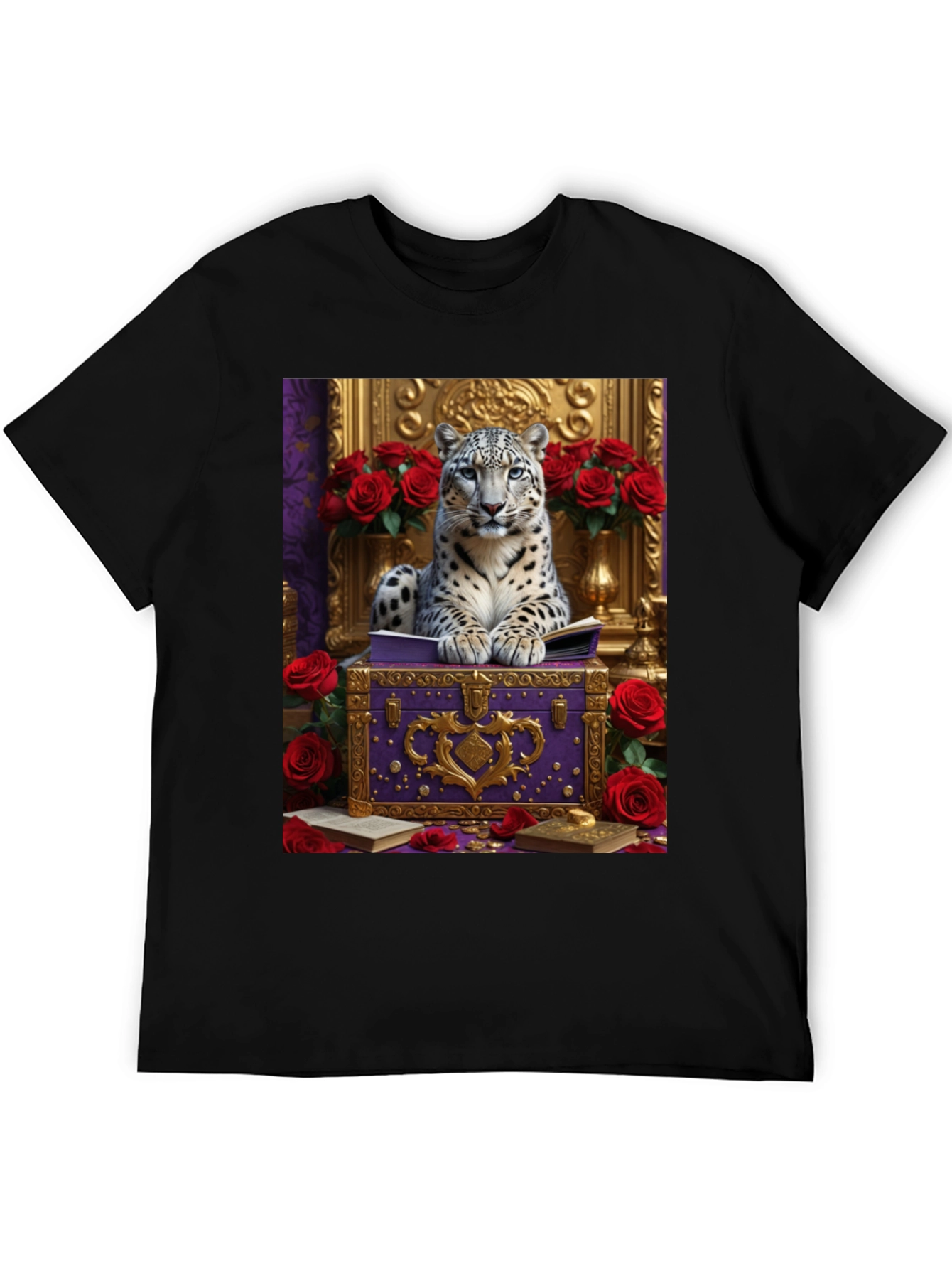 Royal Snow Leopard T-Shirt