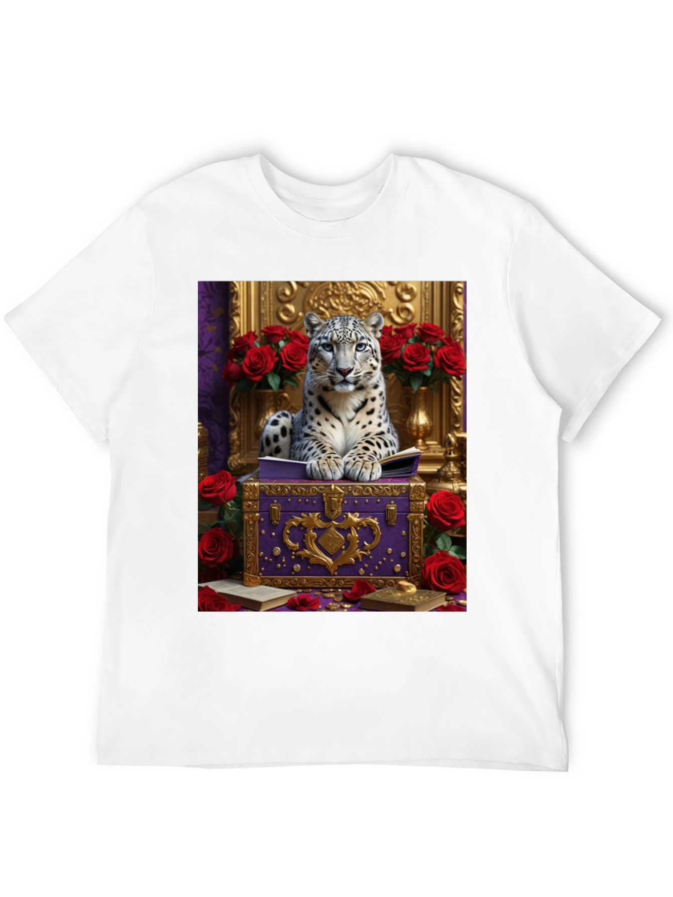 Royal Snow Leopard T-Shirt