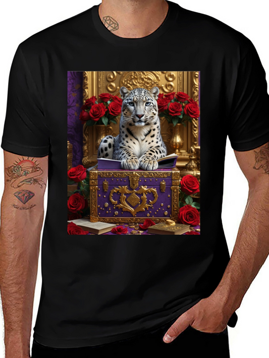 Royal Snow Leopard T-Shirt