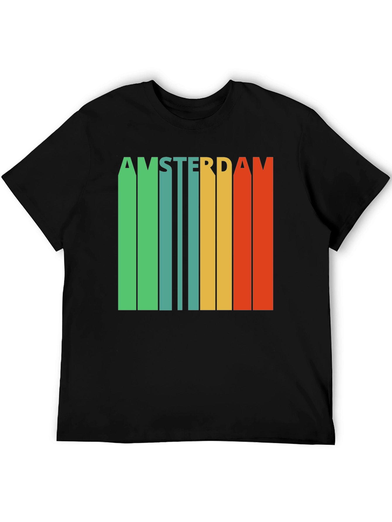 Amsterdam Retro Striped T-Shirt