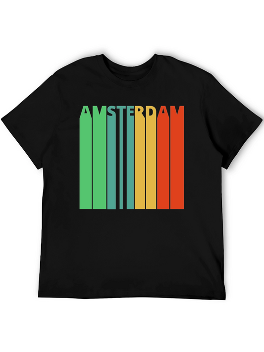 Amsterdam Retro Striped T-Shirt
