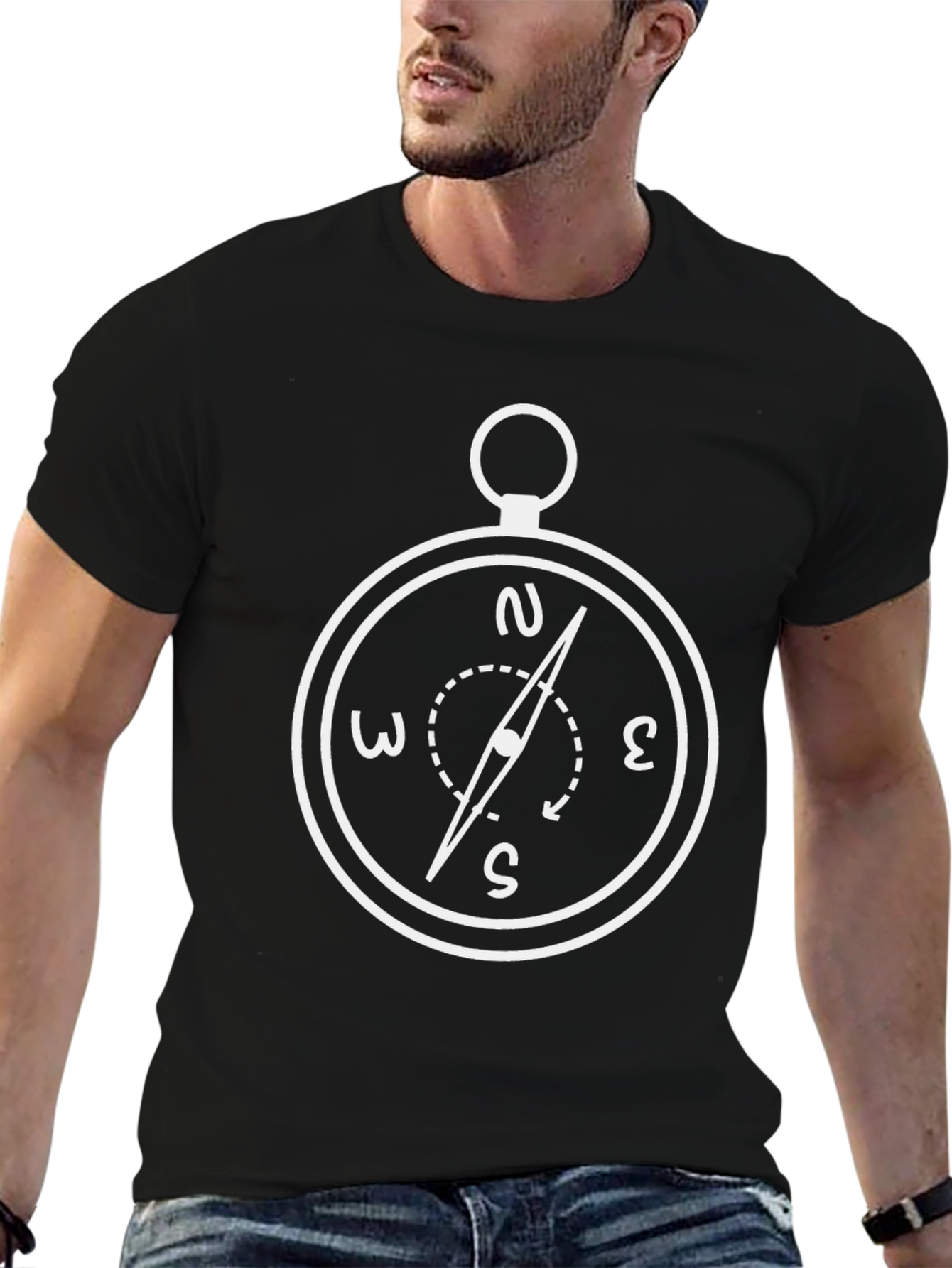 Compass Graphic Tee - Explore in Style