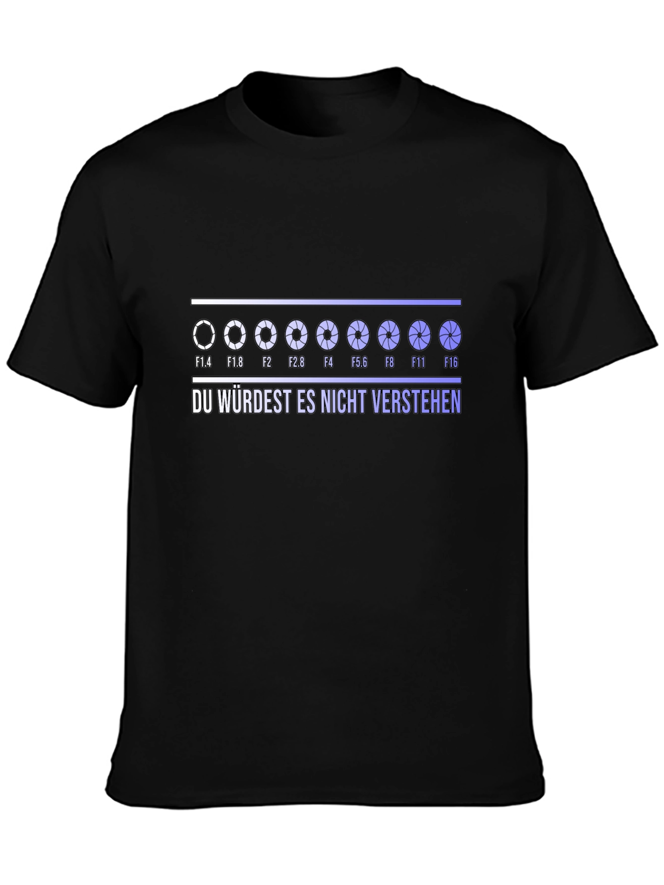 Aperture Photography Humor T-Shirt