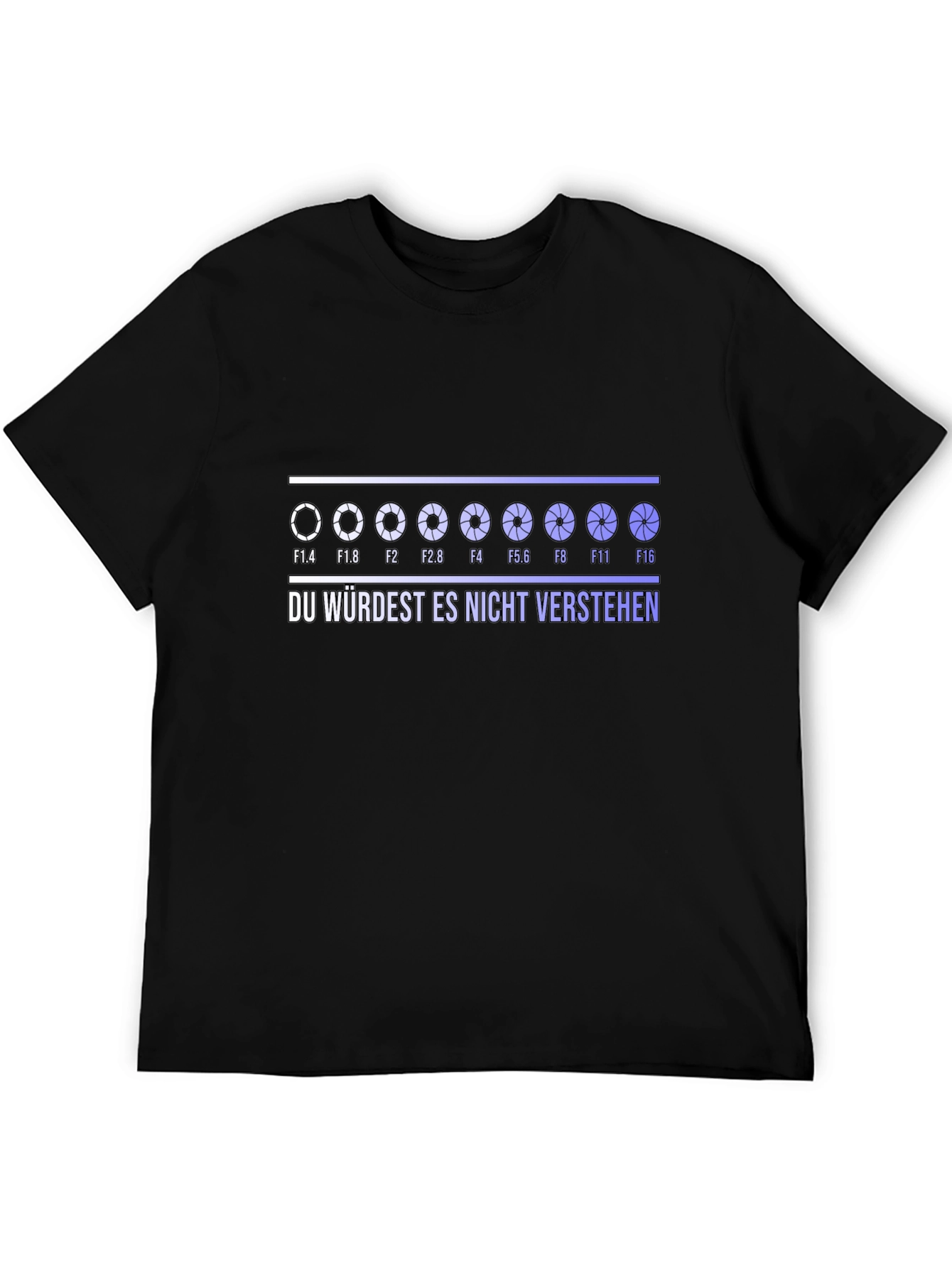 Aperture Photography Humor T-Shirt