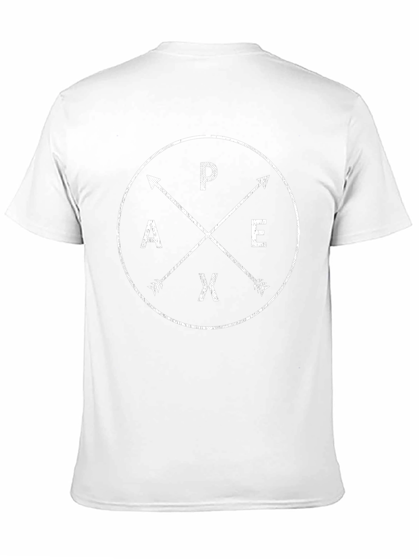Apex Compass Graphic T-Shirt - Black Cotton Tee