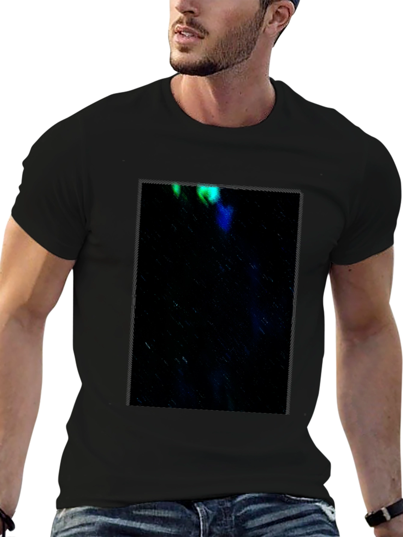 Cosmic Dream Black T-Shirt