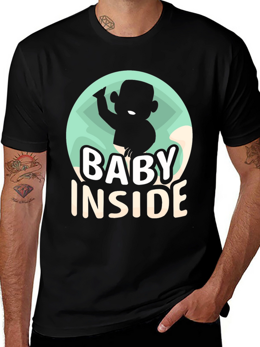 Baby Inside Funny Pregnancy Announcement T-Shirt