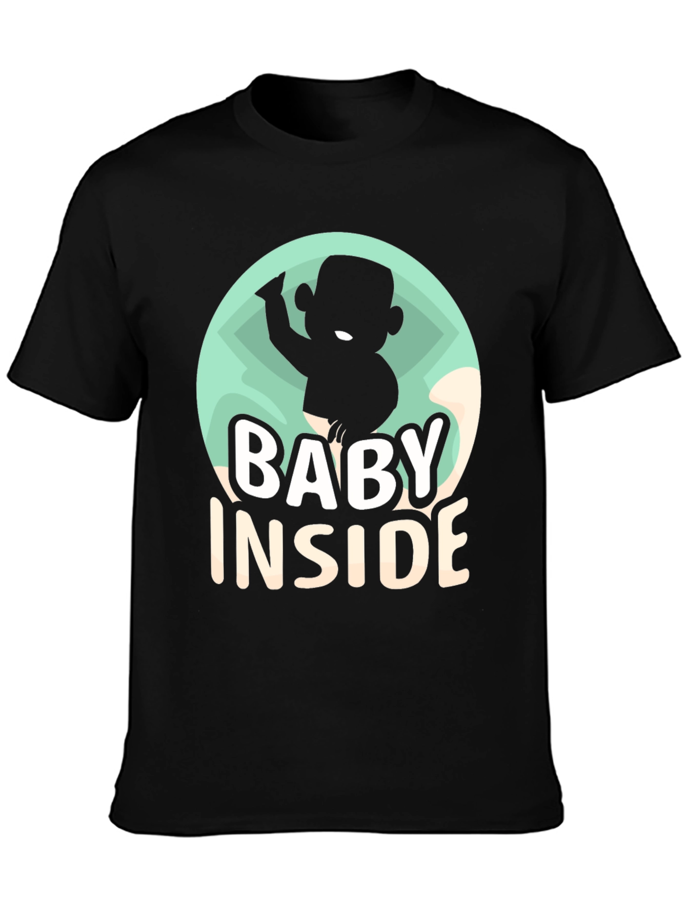 Baby Inside Funny Pregnancy Announcement T-Shirt