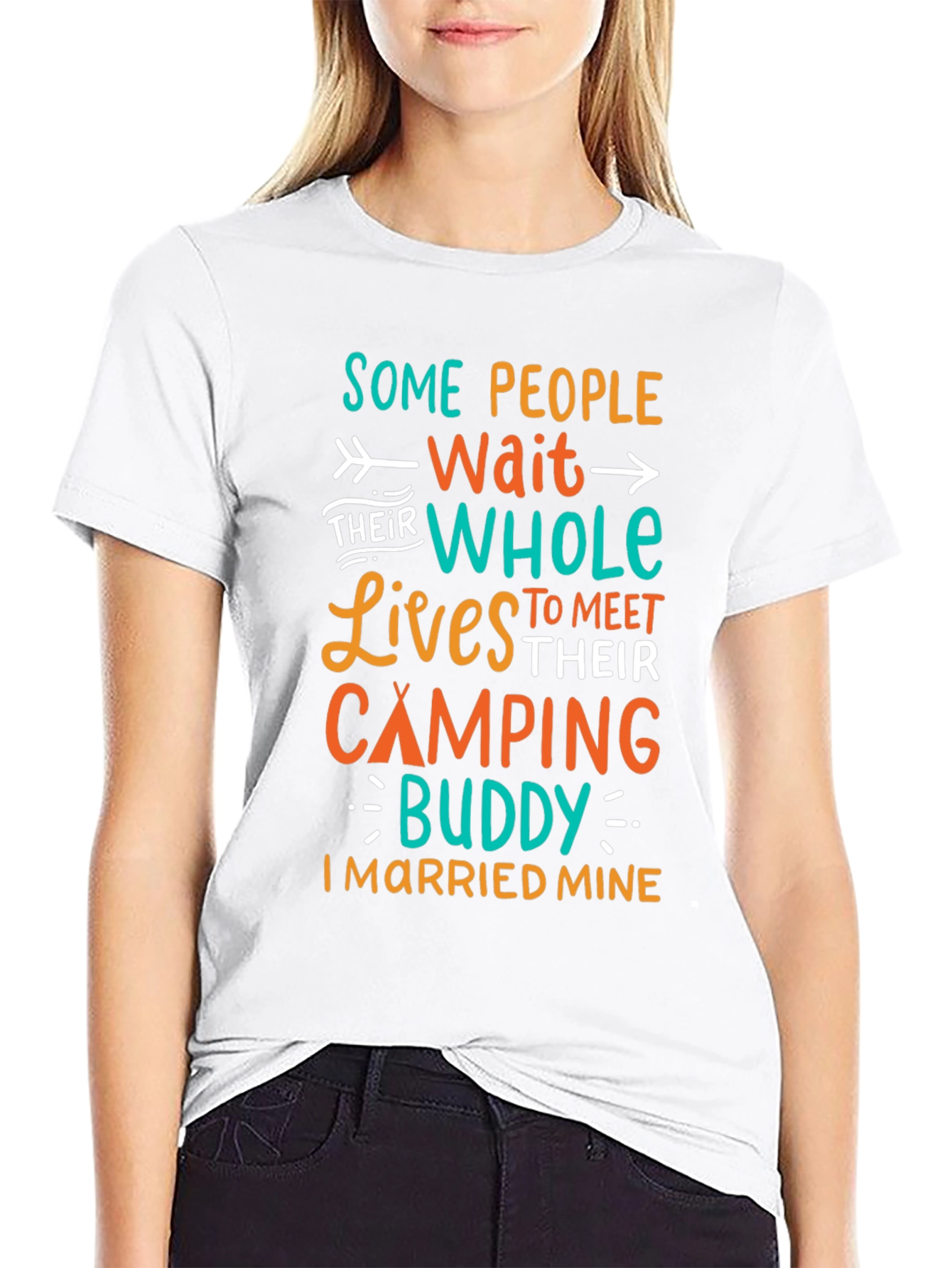 Camping Buddy T-Shirt - Married Mine!