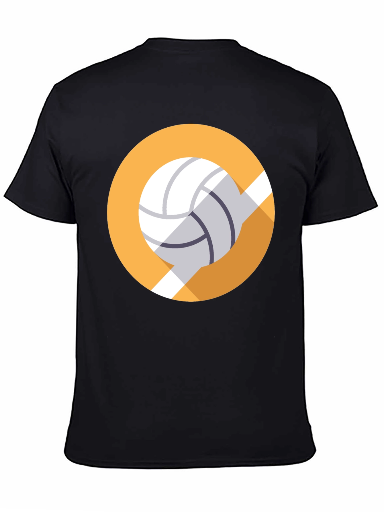 Volleyball Graphic Tee - Sporty Casual Style