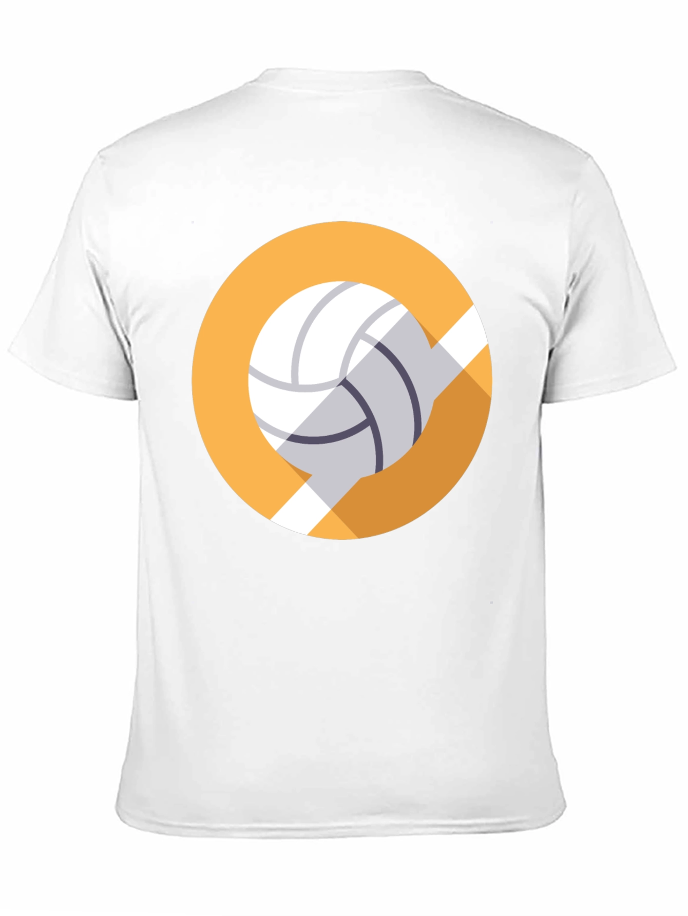 Volleyball Graphic Tee - Sporty Casual Style