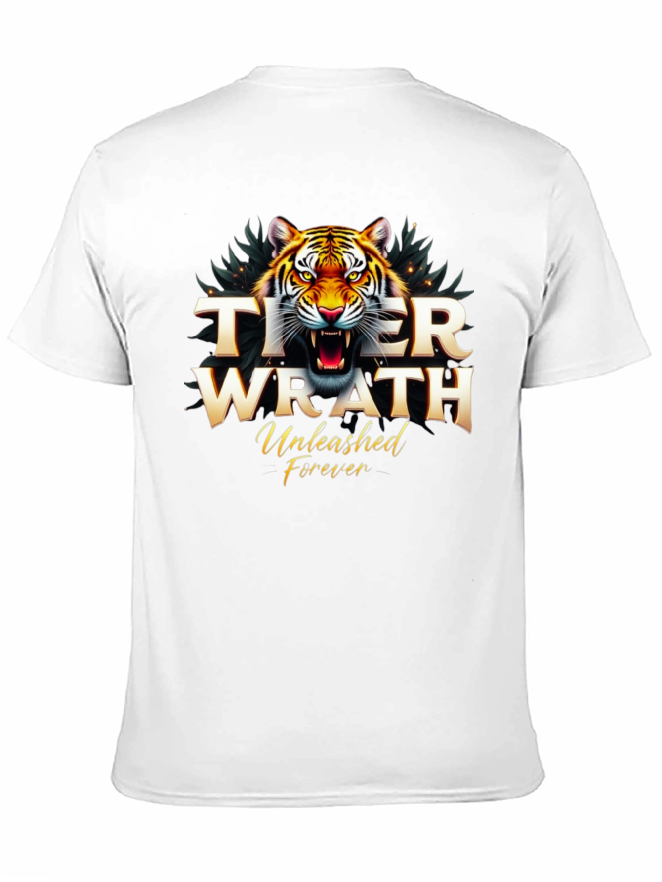 Tiger Wrath Unleashed Forever Graphic T-Shirt
