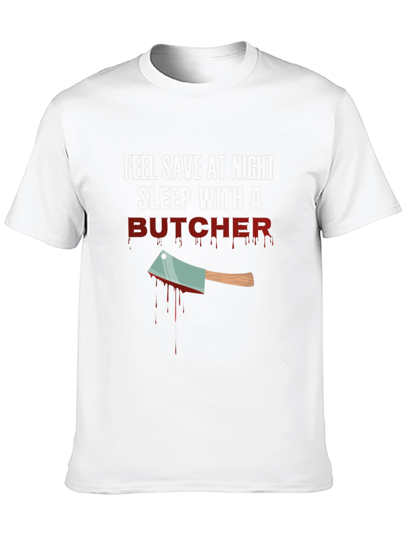 Sleep With a Butcher Graphic T-Shirt