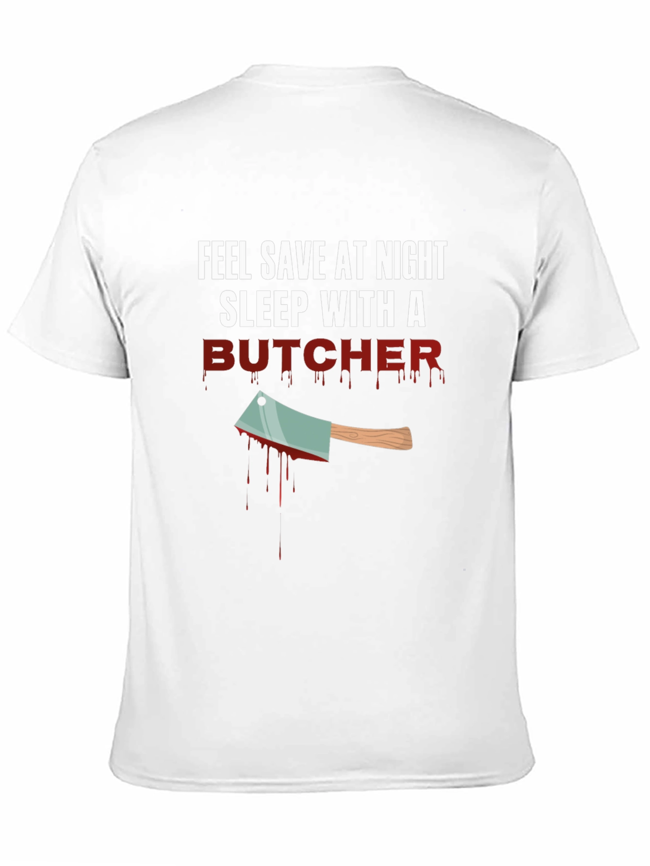 Sleep With a Butcher Graphic T-Shirt