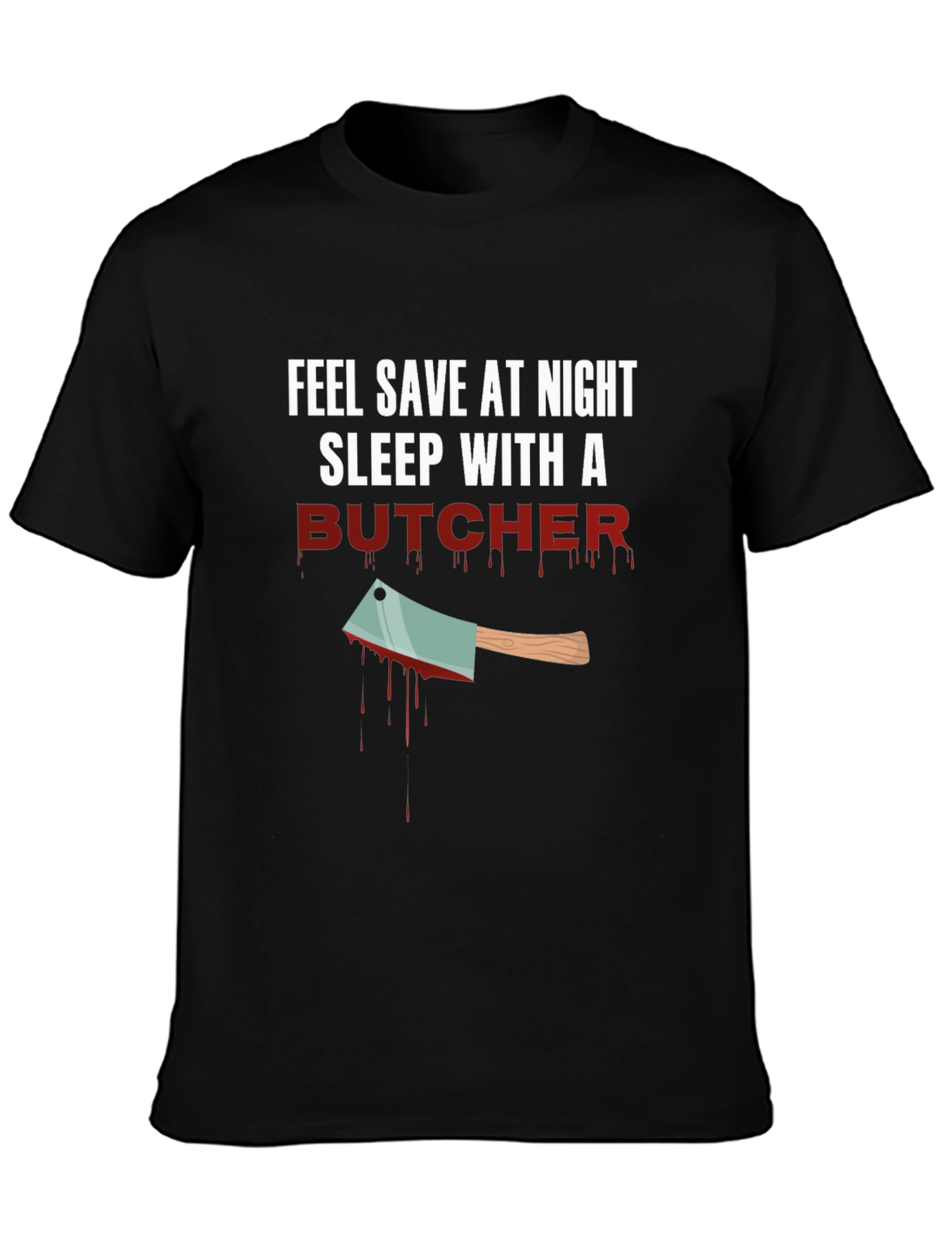 Sleep With a Butcher Graphic T-Shirt