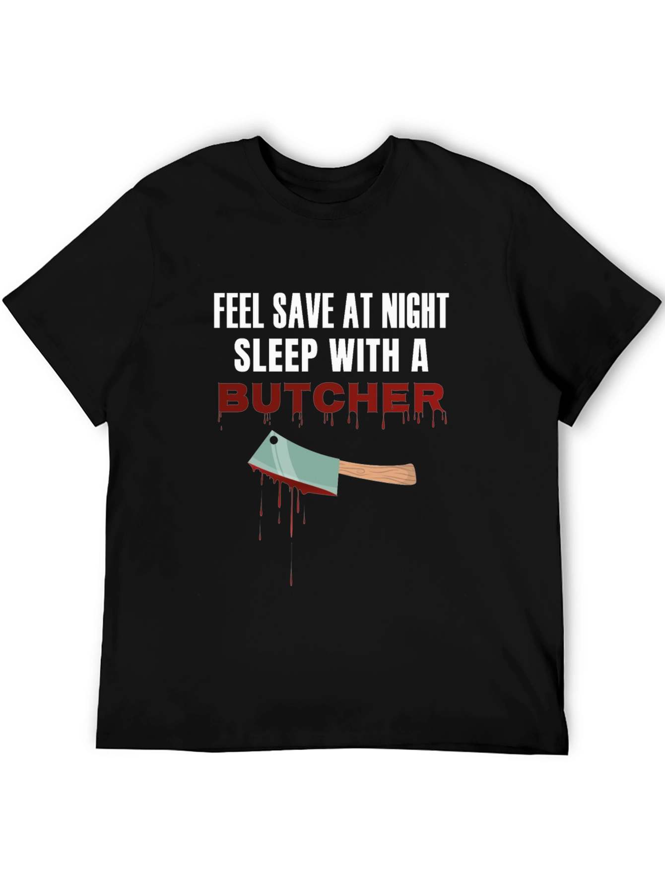 Sleep With a Butcher Graphic T-Shirt