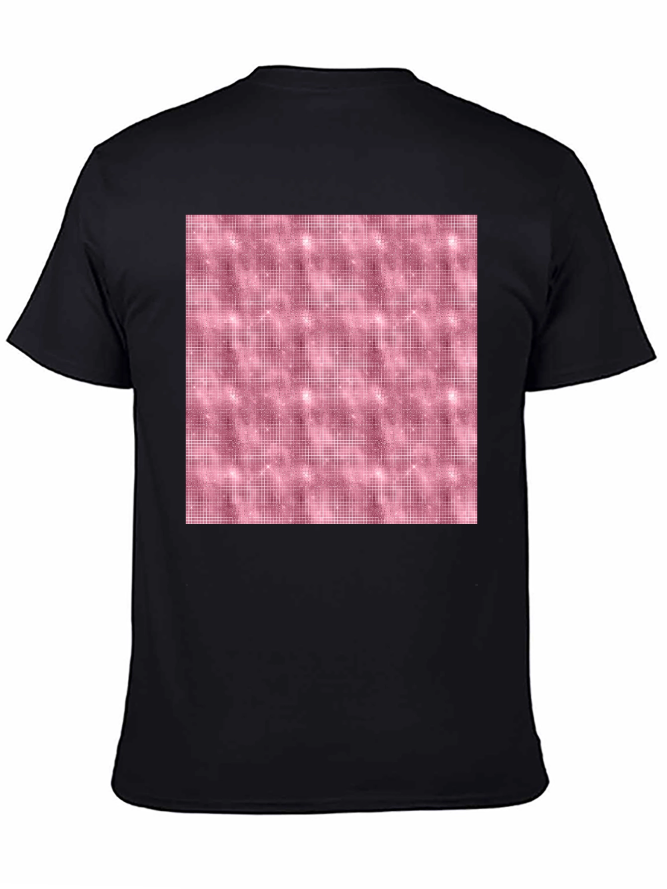 Rose Gold Sparkle Tee - Stylish Unisex Black T-Shirt