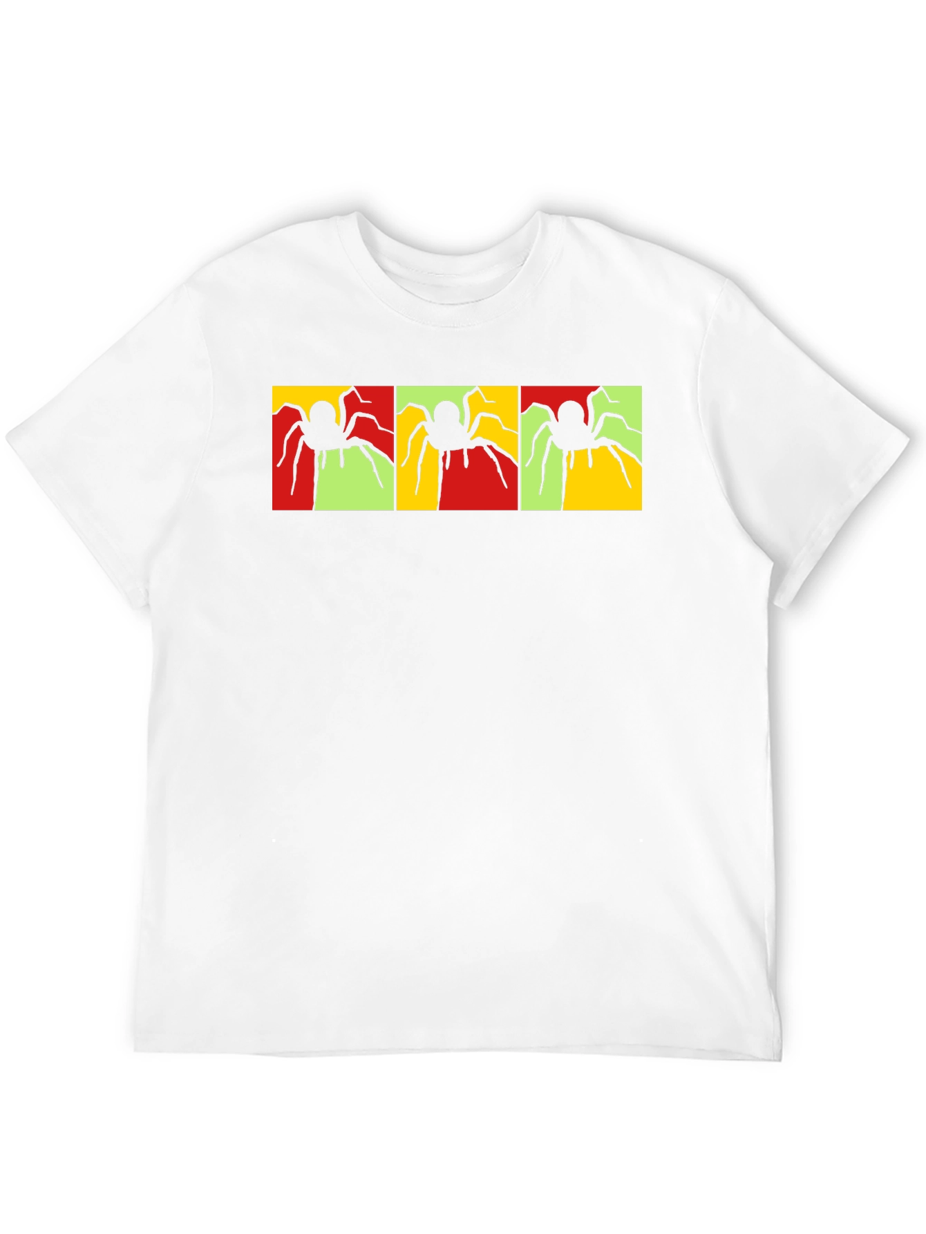 Spider Graphic T-Shirt - Bold Pop Art Design