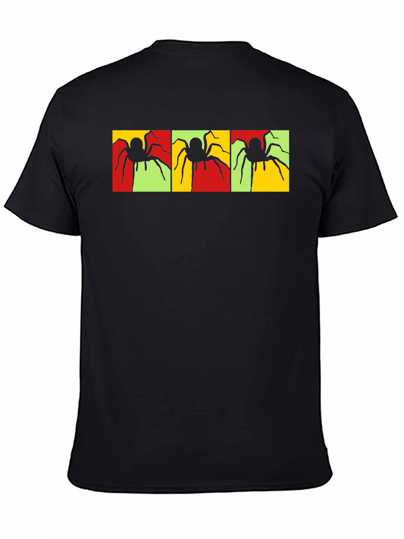Spider Graphic T-Shirt - Bold Pop Art Design
