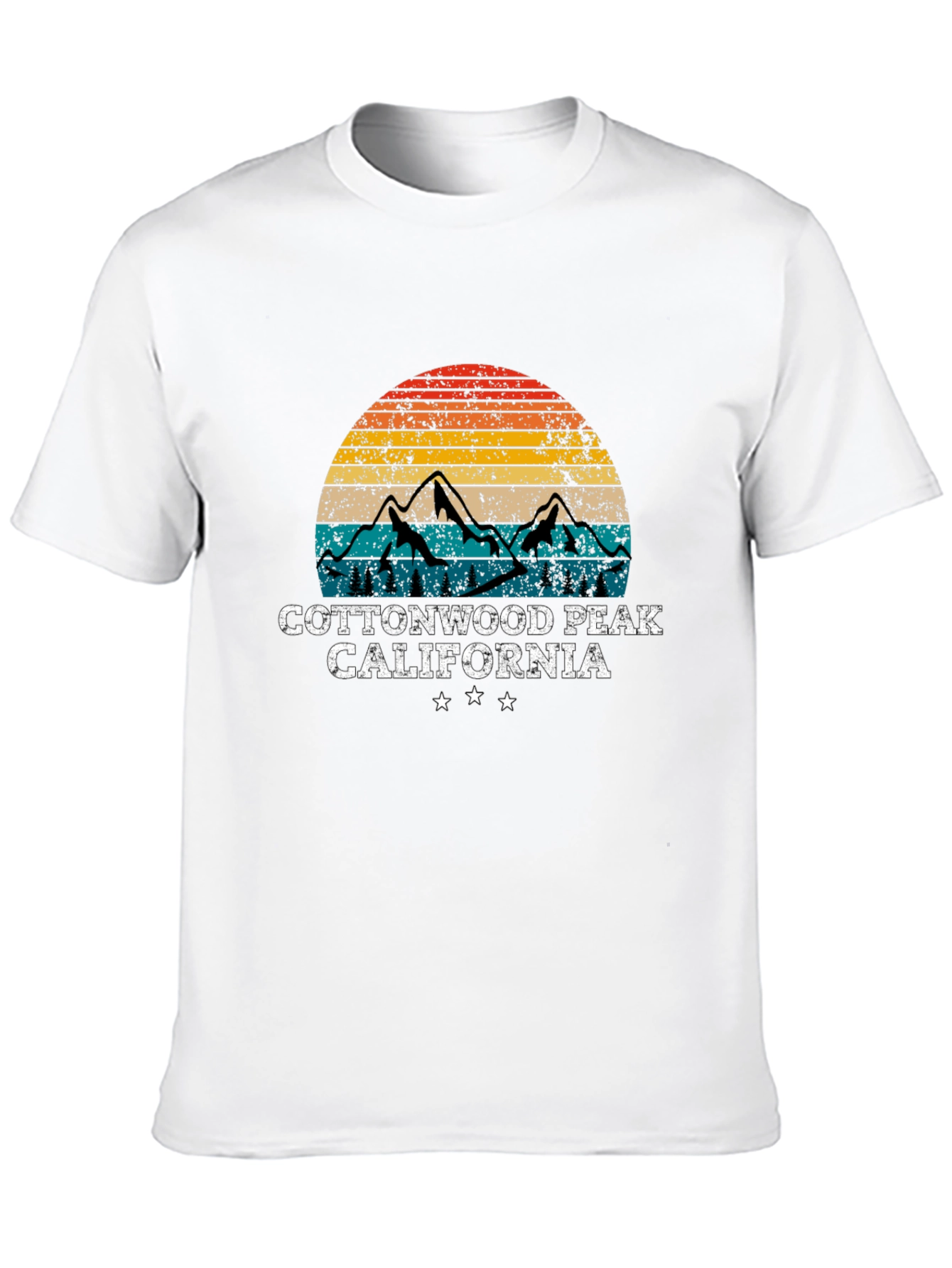 Cottonwood Peak California T-Shirt