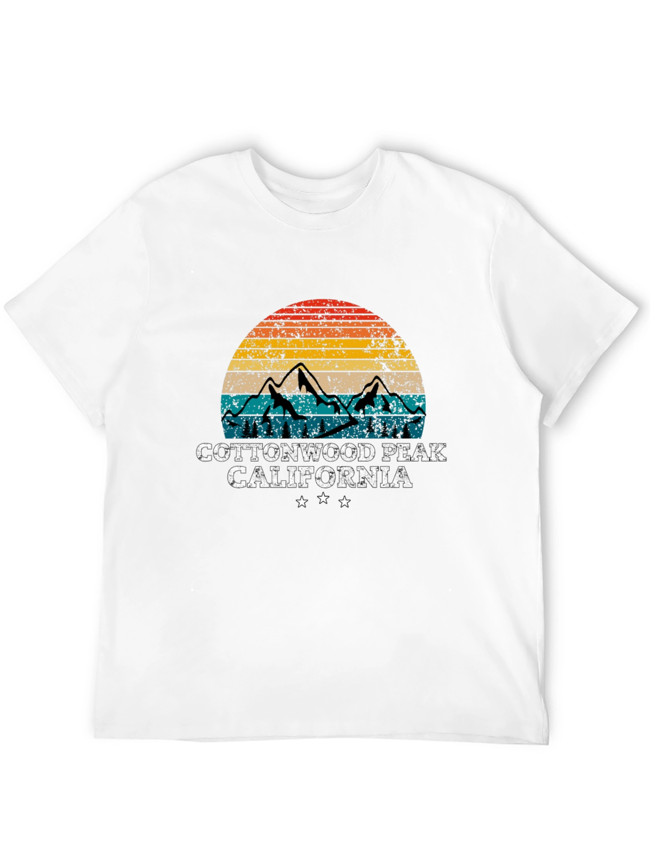 Cottonwood Peak California T-Shirt