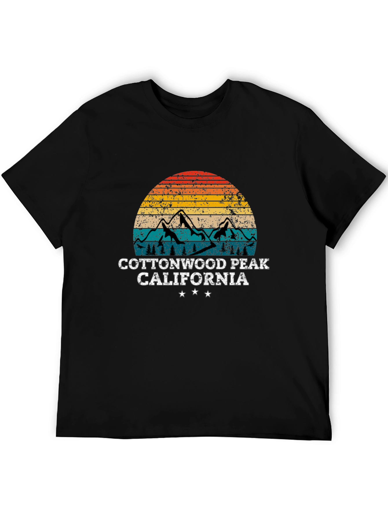 Cottonwood Peak California T-Shirt