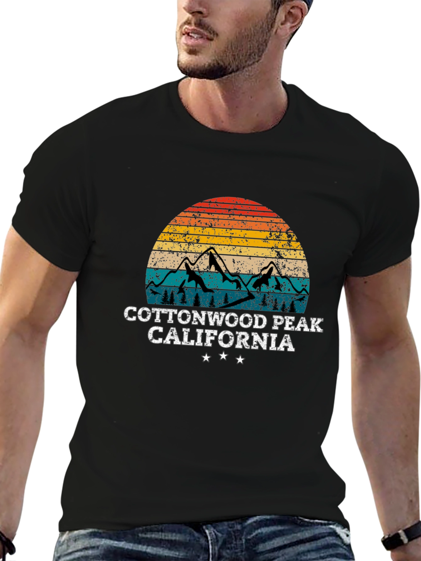 Cottonwood Peak California T-Shirt