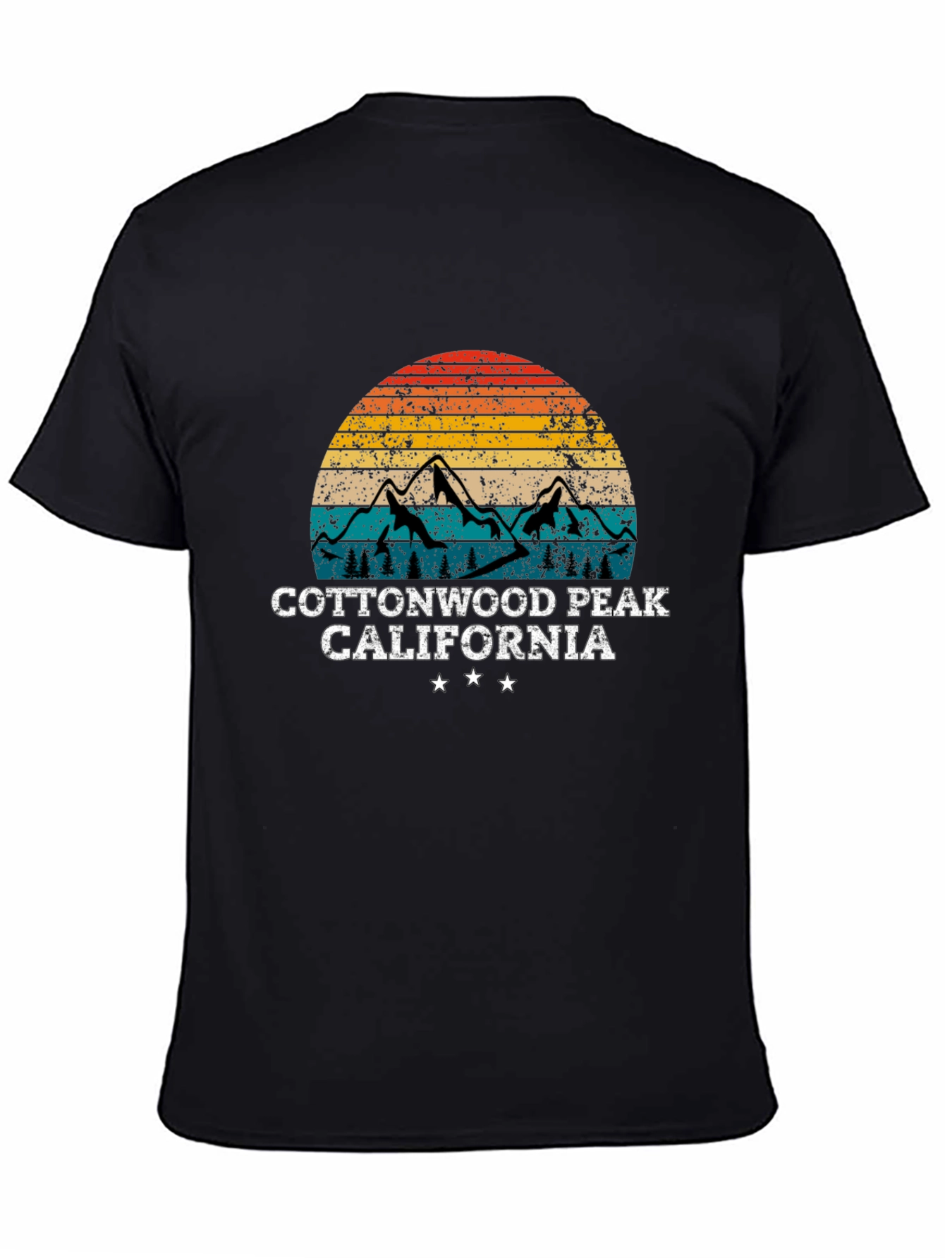 Cottonwood Peak California T-Shirt
