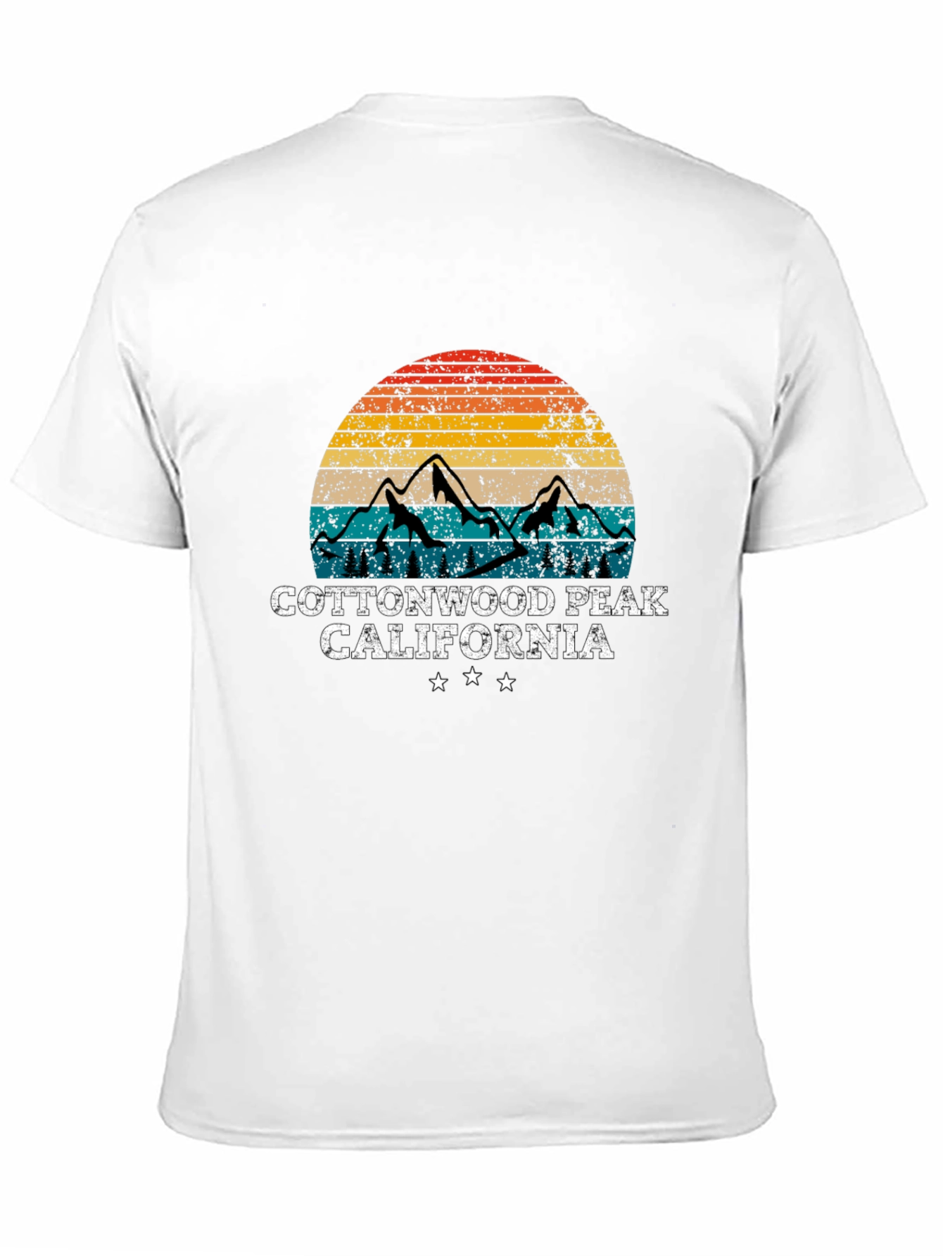 Cottonwood Peak California T-Shirt