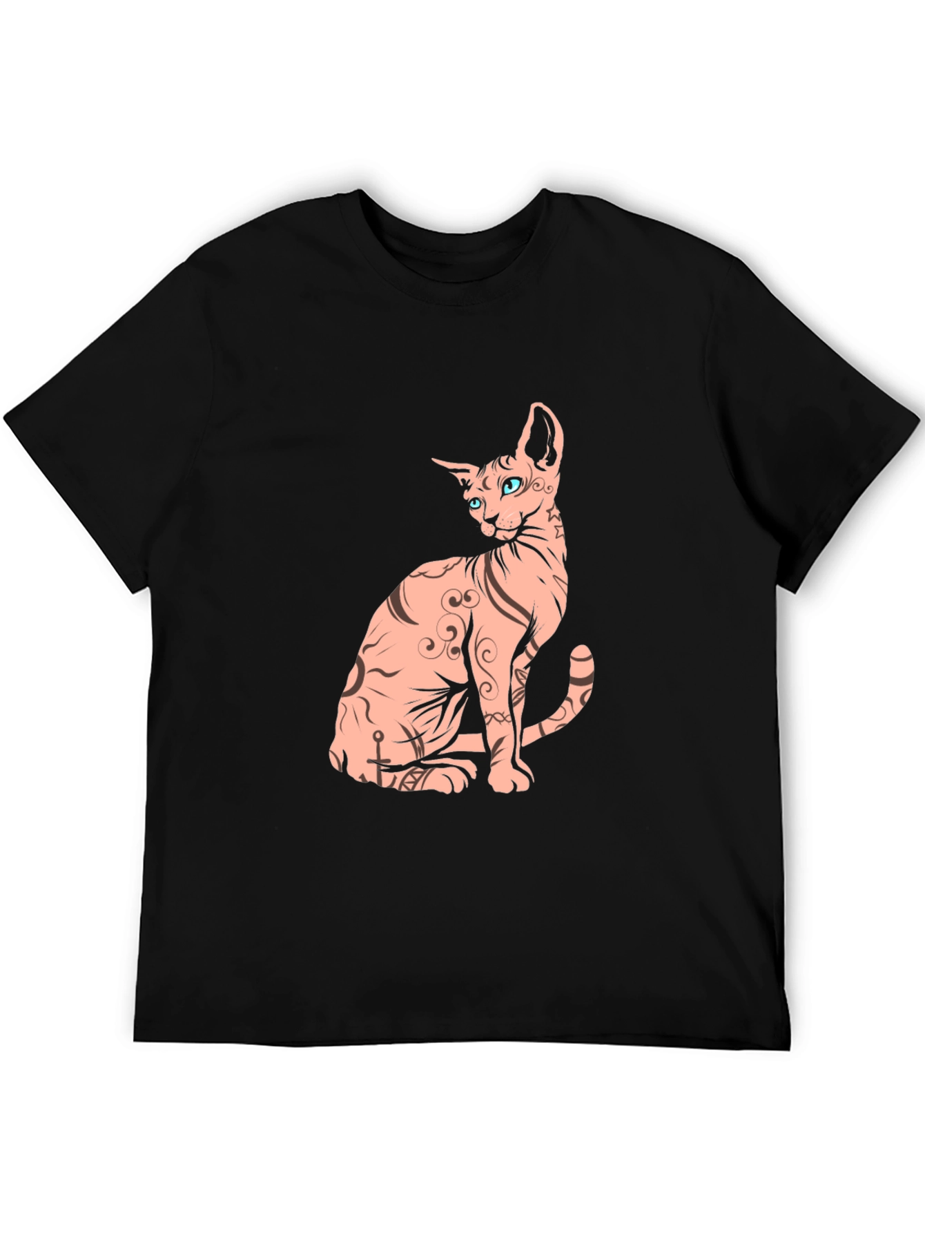 Sphynx Cat Graphic Tee - Unique & Stylish