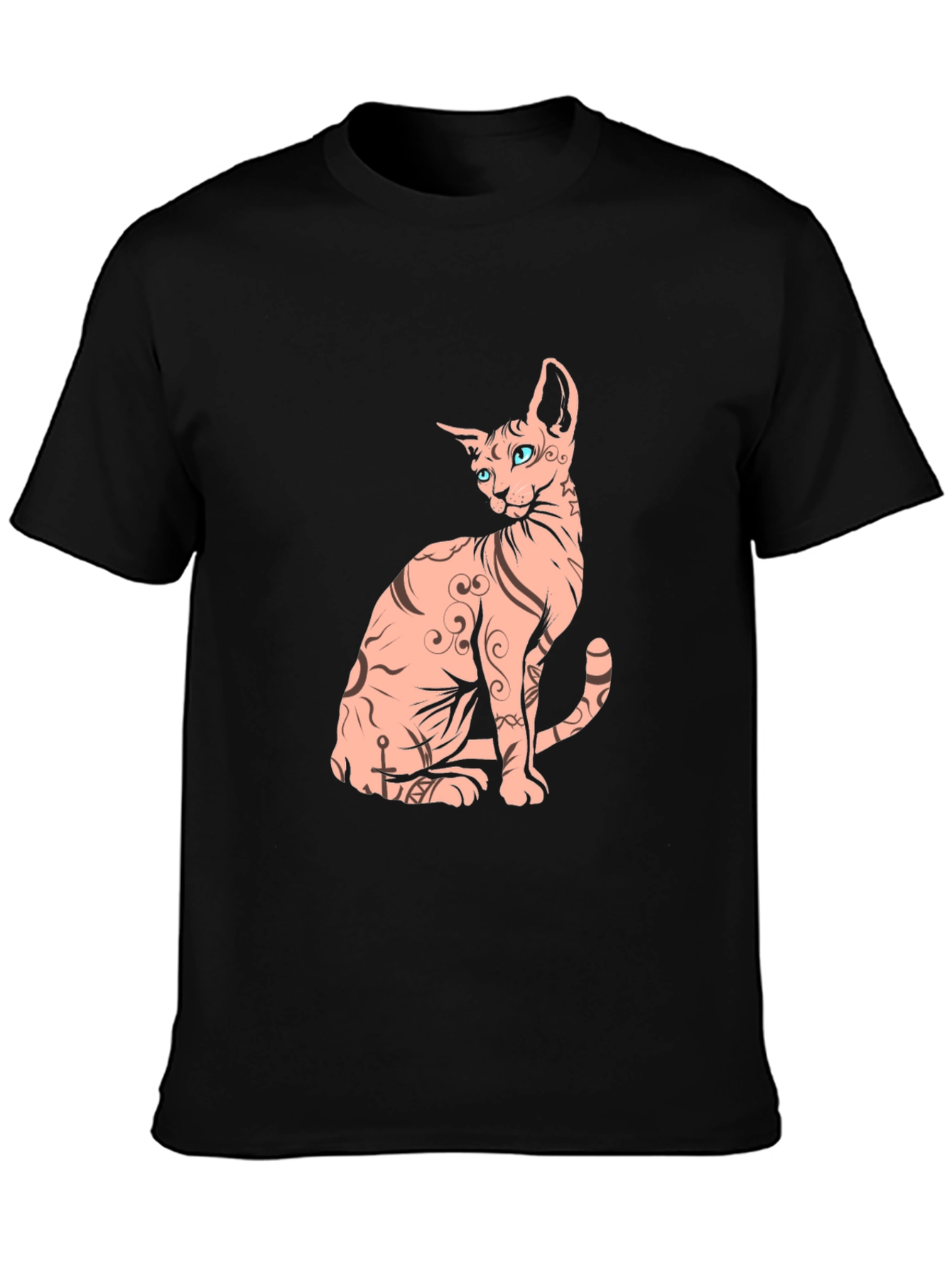 Sphynx Cat Graphic Tee - Unique & Stylish