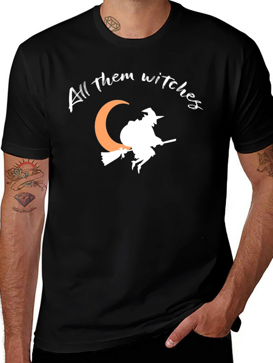 All Them Witches T-Shirt - Halloween Witch Tee