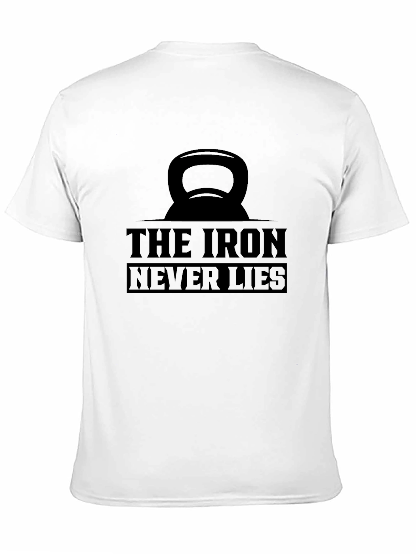 The Iron Never Lies Black Graphic Tee