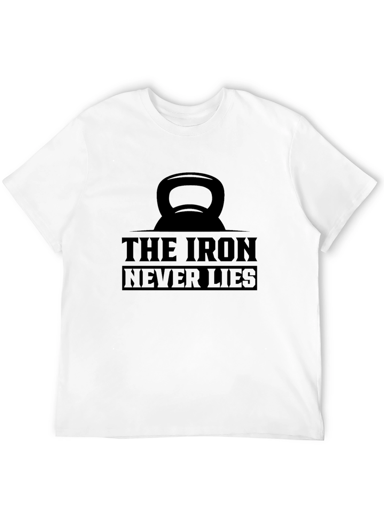 The Iron Never Lies Black Graphic Tee
