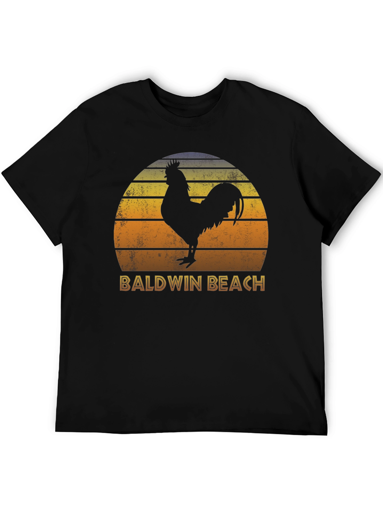 Baldwin Beach Rooster T-Shirt Sunset Style