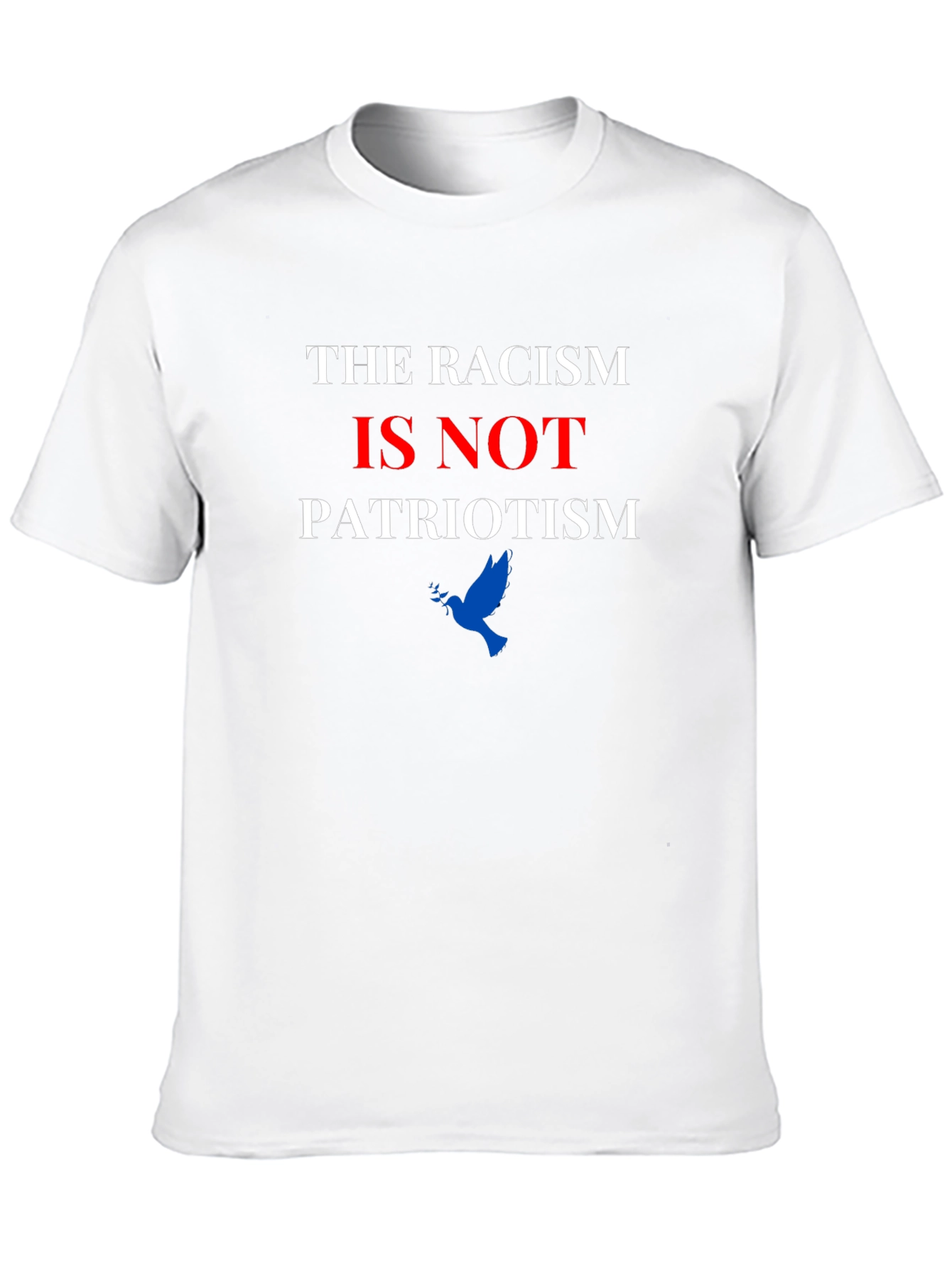 Anti-Racism T-Shirt: Patriotism Not Racism