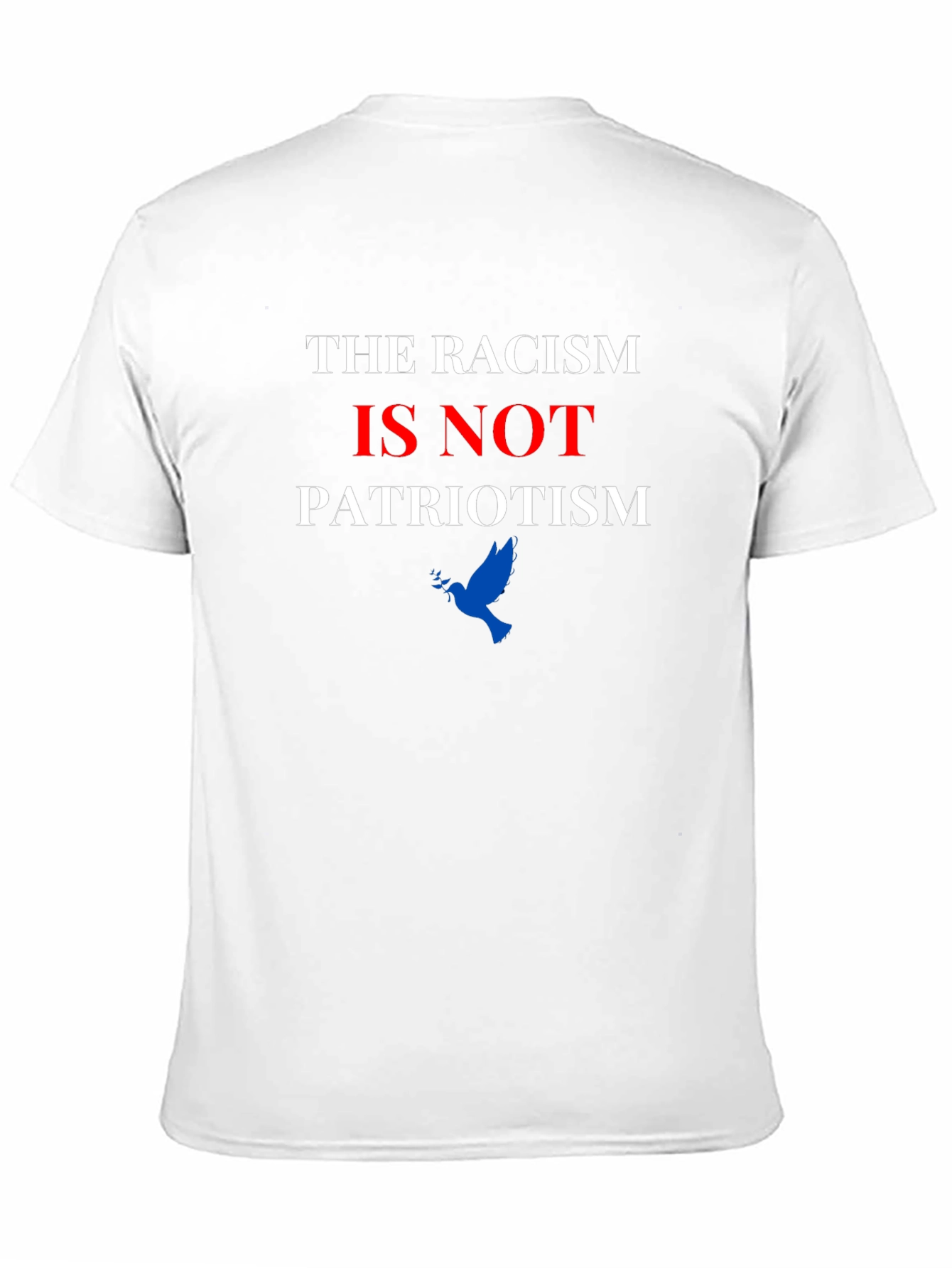 Anti-Racism T-Shirt: Patriotism Not Racism