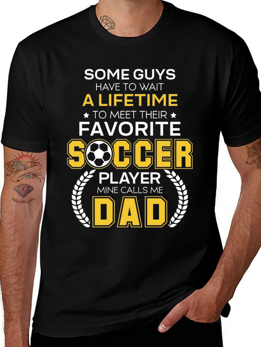 Soccer Dad Graphic Tee - Gift for Soccer Players