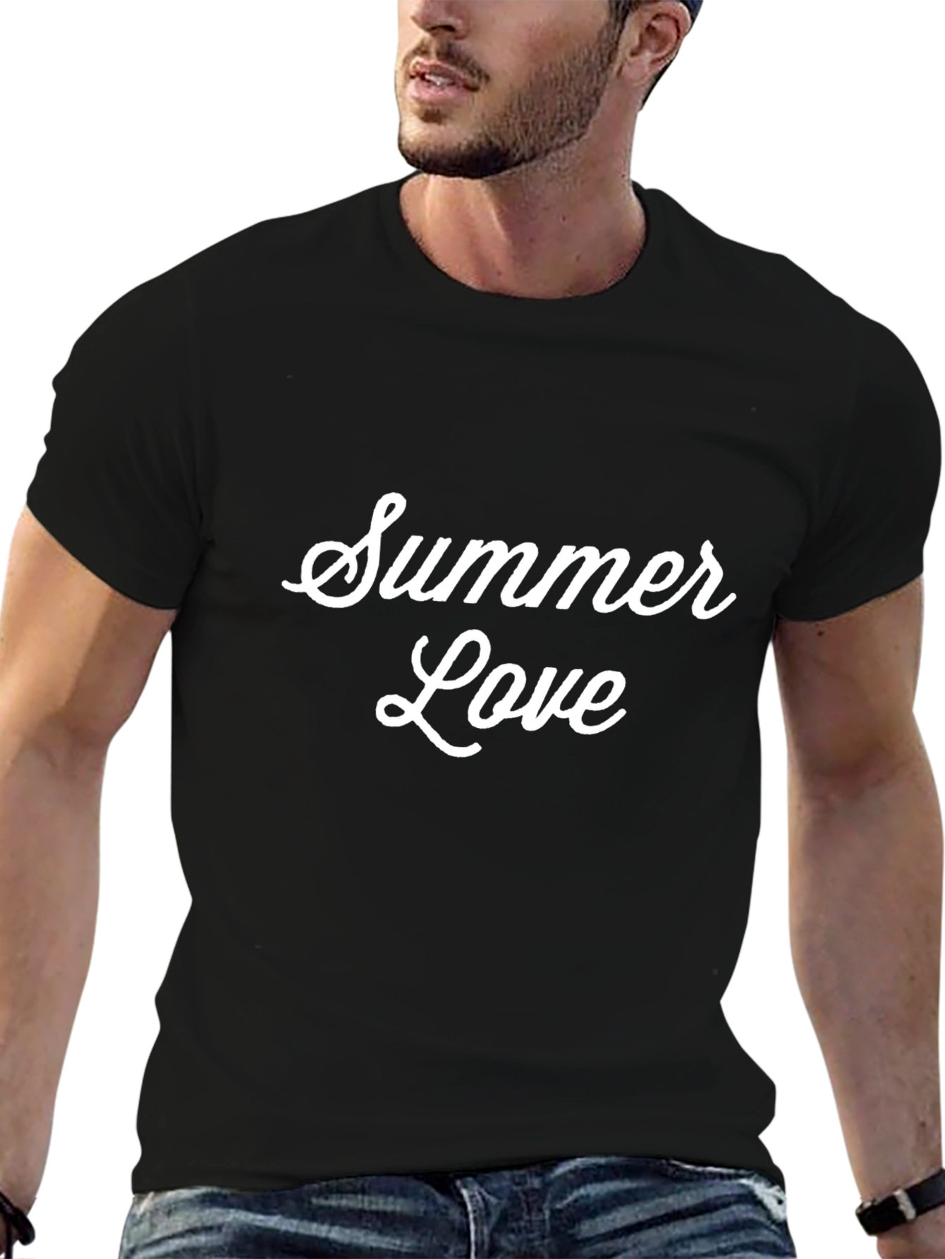 Summer Love Graphic Tee - Trendy Casual Shirt