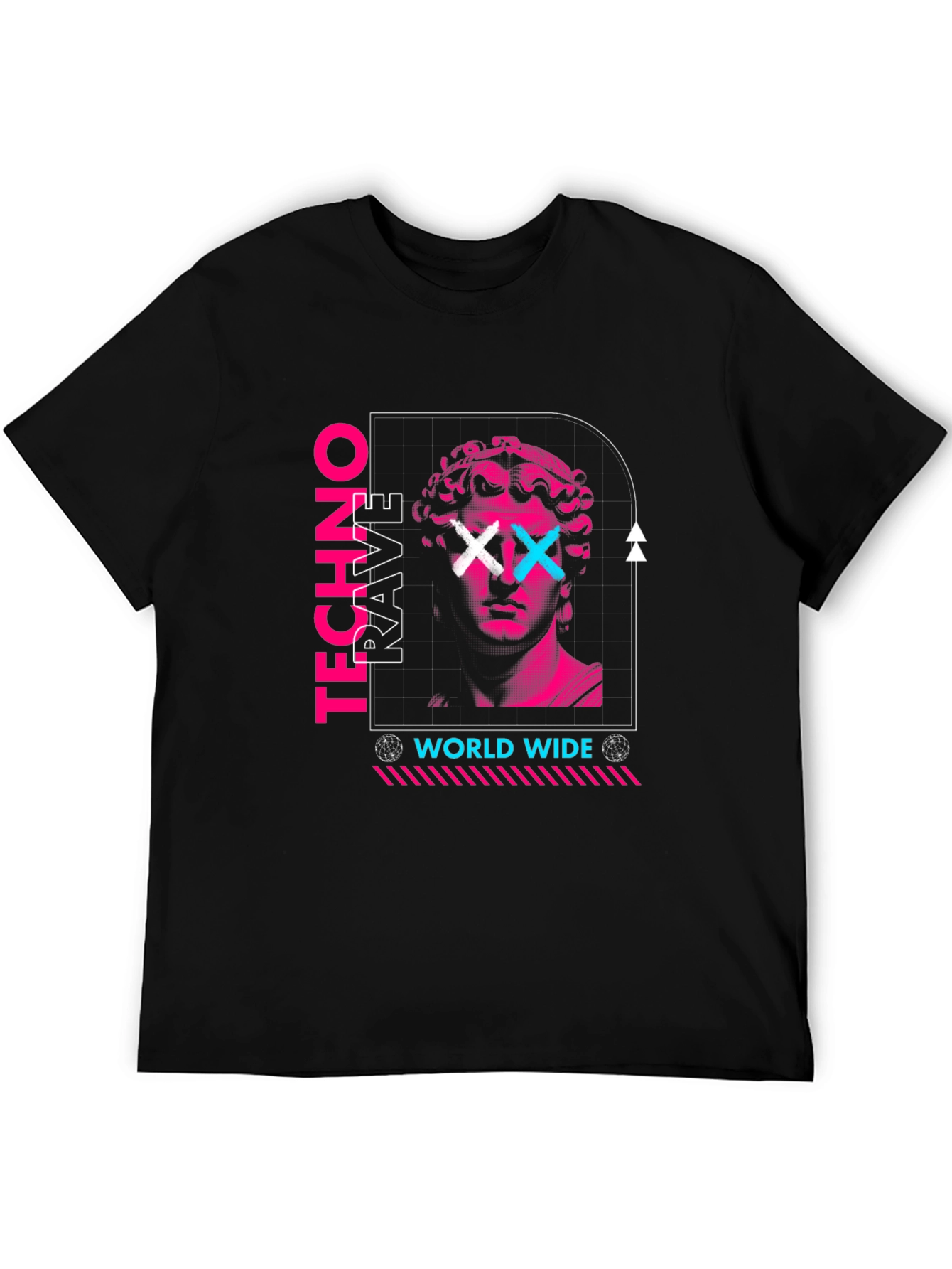 Techno Rave T-Shirt - Worldwide Party Apparel