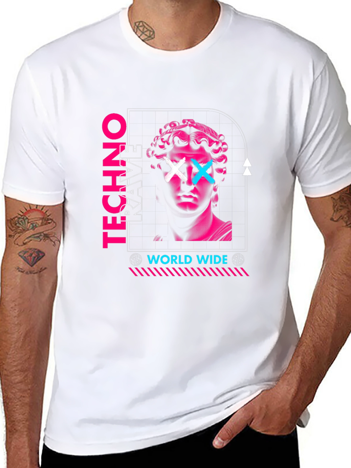 Techno Rave T-Shirt - Worldwide Party Apparel